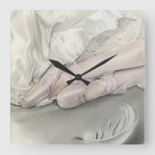 Ballerina Dance of the Swan clock