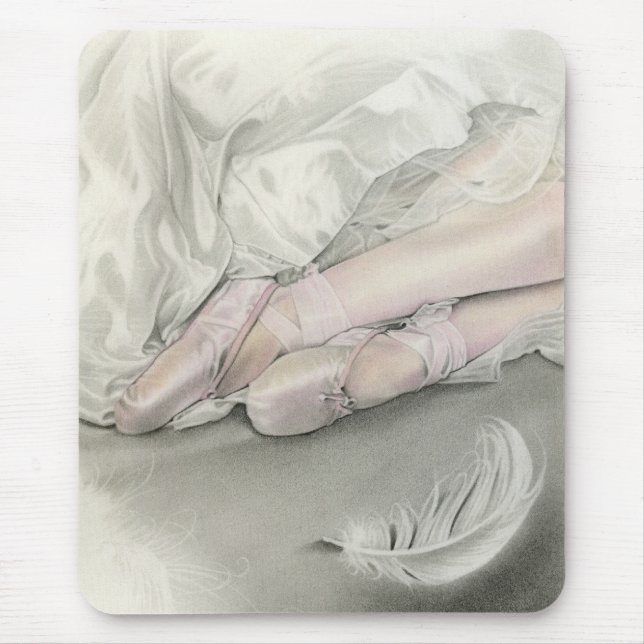 Ballerina Dance of the Swan Mousepad (Front)