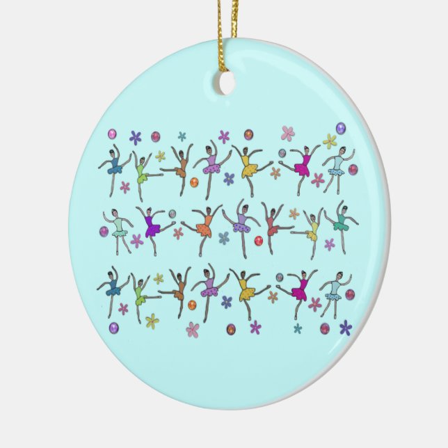 Ballerina Dance Ornament (Left)