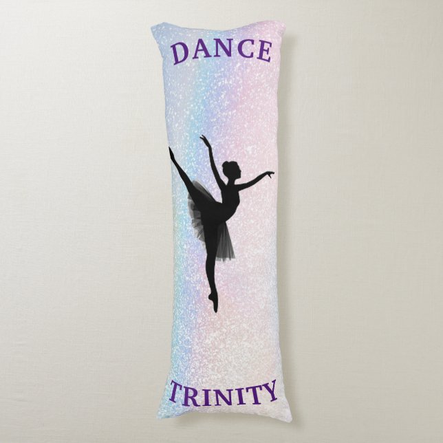 Ballerina Dance Pastel  Body Pillow (Front Vertical)