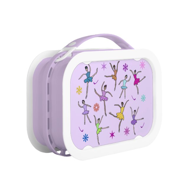 Ballerina Dance Personalized Name Lunch Box (Right)