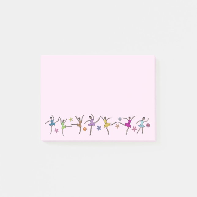 Ballerina Dance Post-it® Notes (Front)