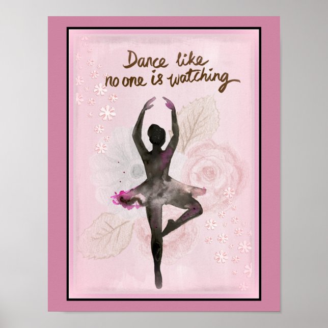 Ballerina Dance Poster (Front)