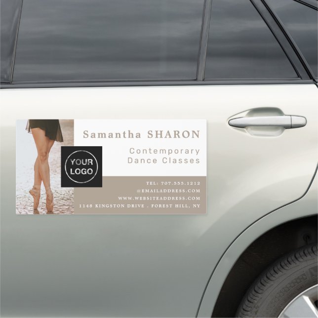 Ballerina Dancer, Ballet Dance Instructor/Classes Car Magnet (In Situ)