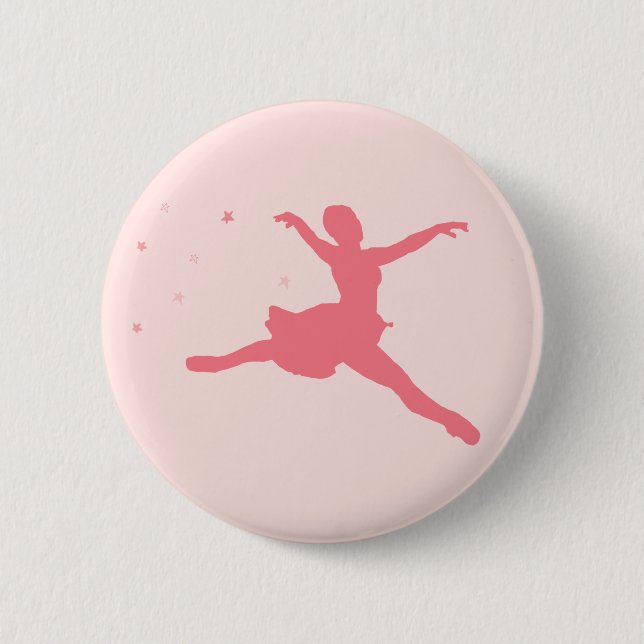 Ballerina dancer button (Front)