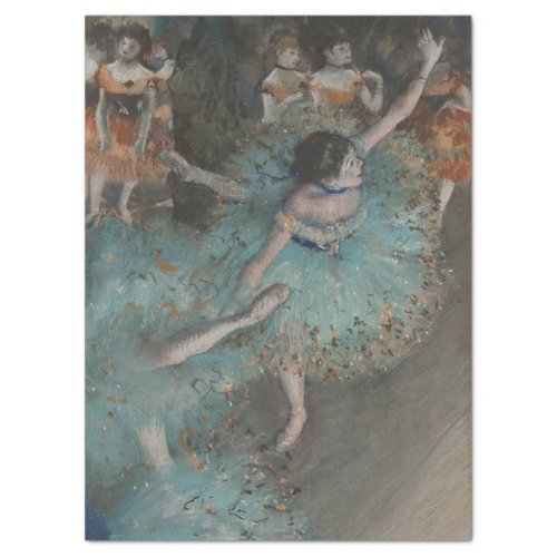Ballerina Dancer by Degas Craft Decoupage Wrapping Tissue Paper
