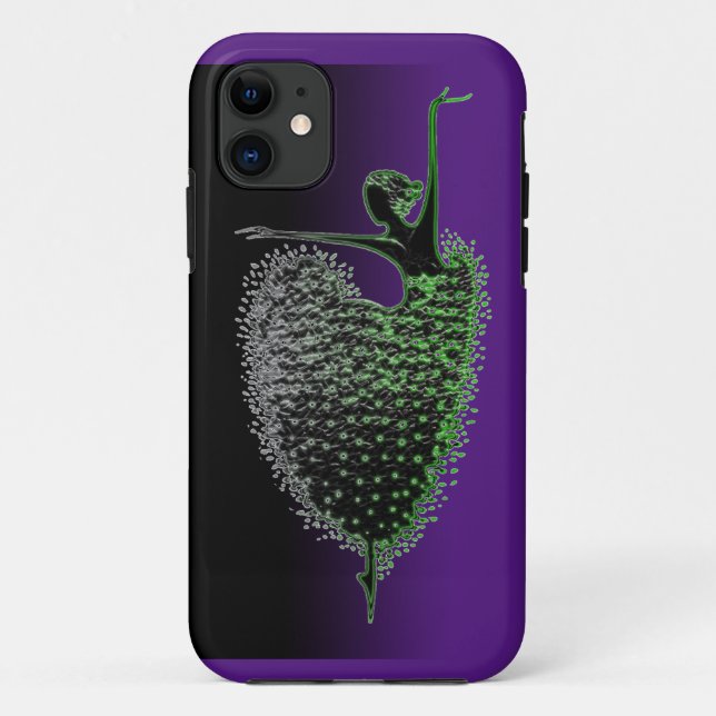 Ballerina dancer iPhone / iPad case (Back)