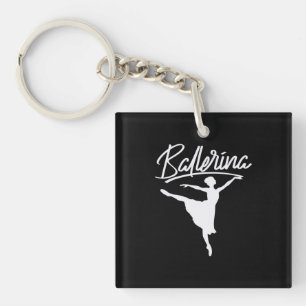 Ballerina Dancer Keychain