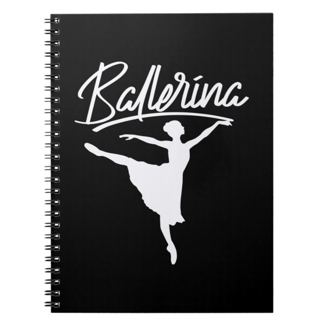 Ballerina Dancer Notebook (Front)