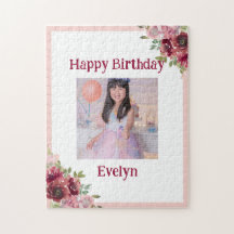 Ballerina Dancer| Pink Floral Ballet Birthday