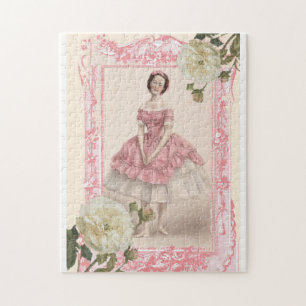Ballerina, dancer, romantic jigsaw puzzle