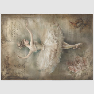 Ballerina Dancer Tissue Paper