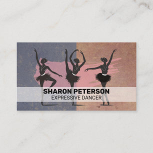 Ballerina Dancers Business Card
