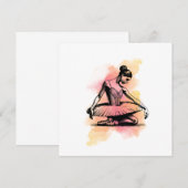 Ballerina Dancing in Color  (Front/Back)