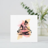 Ballerina Dancing in Color  (Standing Front)