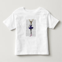 Ballerina Deer in Blue