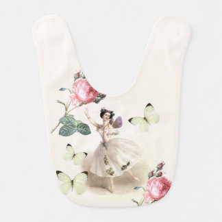 Ballerina Fairy Baby Bib