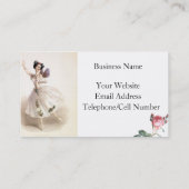 Ballerina Fairy Business Card (Back)