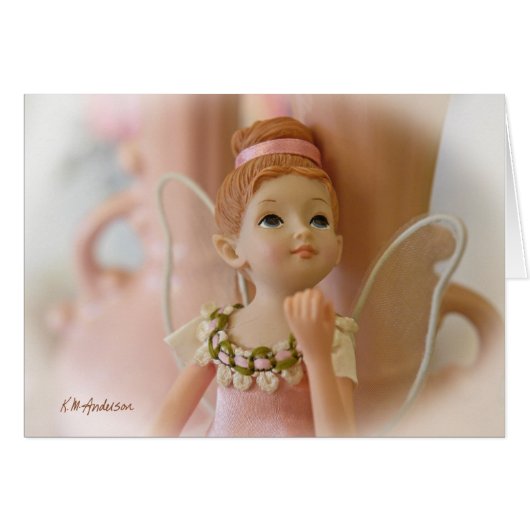 Ballerina fairy III Cards (Front Horizontal)