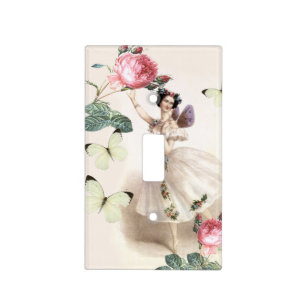 Ballerina Fairy Light Switch Cover