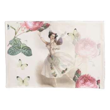Ballerina Fairy Pillow Case by WickedlyLovely at Zazzle