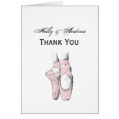 Ballerina Feet on Pointe #1 Lt Pink (Front)