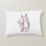 Ballerina Feet On Pointe #1 Lt Pink Decorative Pillow at Zazzle
