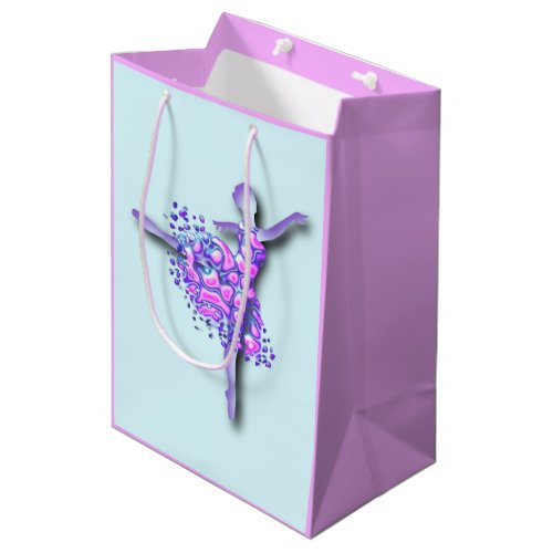 Ballerina Gift Bag Ballet Dancer Girl Your Colors