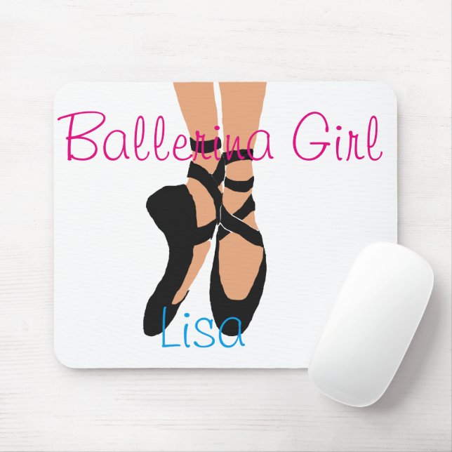 Ballerina  gifts mouse pad (With Mouse)