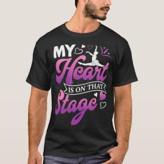Ballerina Girl Ballet Dancing Dance 10 T-Shirt