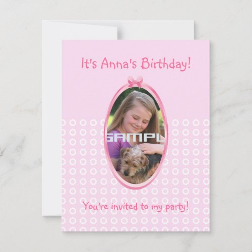 It's a Ballerina party time invitation!