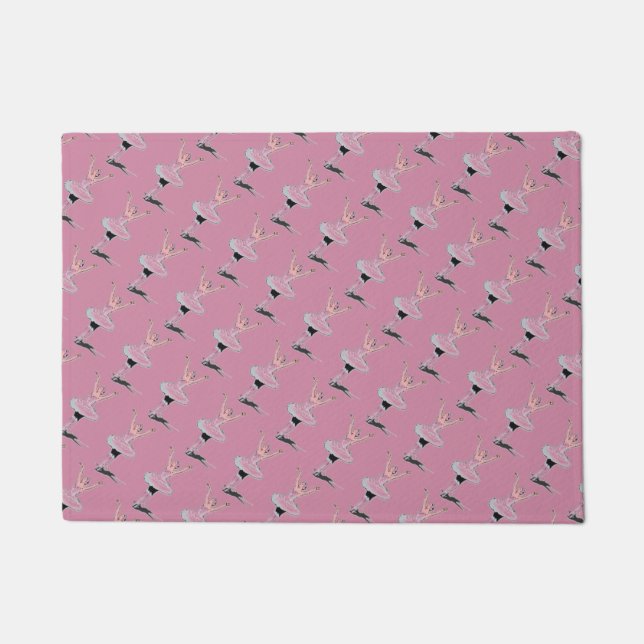 Ballerina Girl Door Mat (Front)
