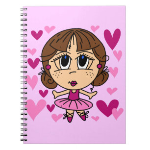 Ballerina Girl Notebook
