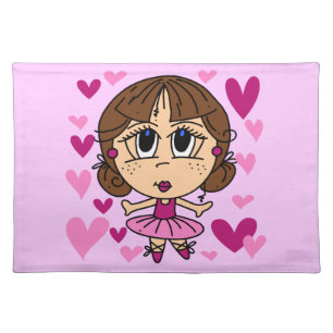 Ballerina Girl Placemat