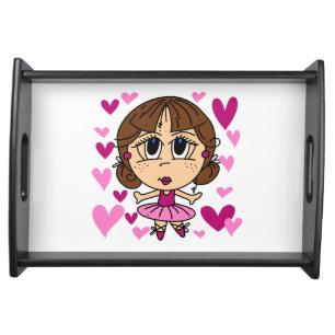 Ballerina Girl Serving Tray