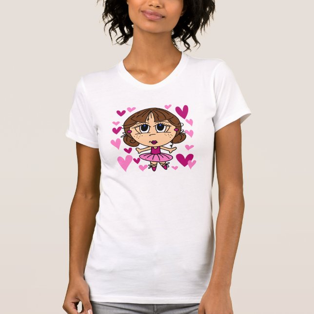 Ballerina Girl T-Shirt (Front)