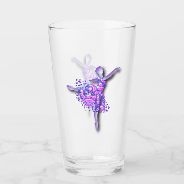 Ballerina Glass Ballet Dance (Front)