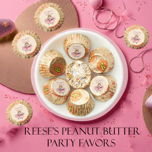 Ballerina Hamster Girls Personalized Birthday Reese's Peanut Butter Cups