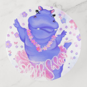 Ballerina Hippo Trinket Tray