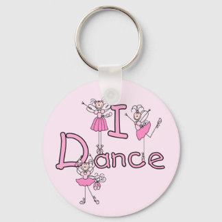 Ballerina I Dance T-shirts and Gifts Keychain
