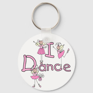 Ballerina I Dance T-shirts and Gifts Keychain