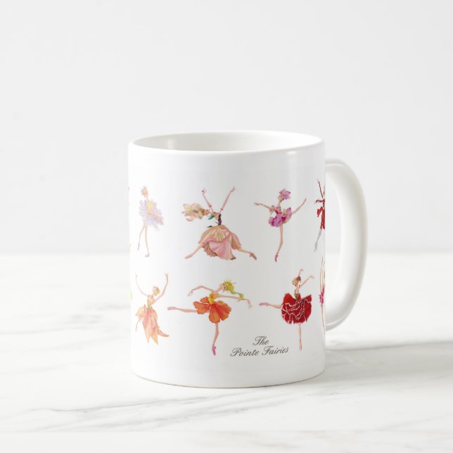 Ballerina illustration MC100408-010 Coffee Mug (Front Right)