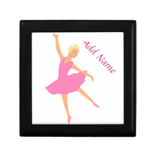 Ballerina in a Pink Tutu Gift Box