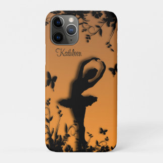 Ballerina in Garden Dusk Personal iPhone 11 Pro Case