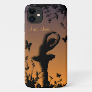 Ballerina in Garden Dusk Personal iPhone 11 Case
