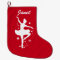 Ballerina in Snow in Silhouette Name Customizable