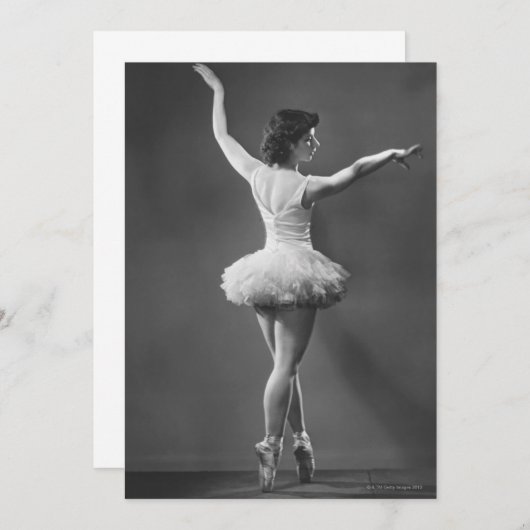 Ballerina in Tutu (Front/Back)