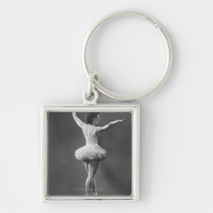 Ballerina in Tutu Keychain