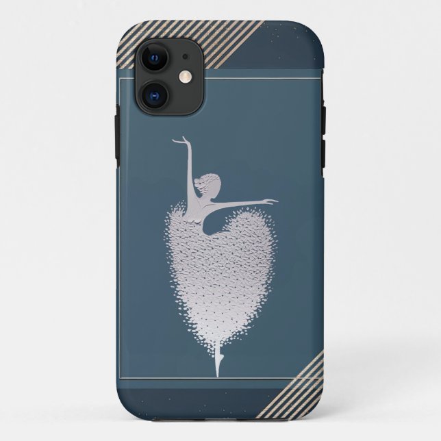 Ballerina iPhone / iPad case (Back)