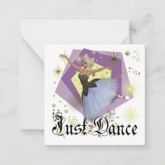 Ballerina - Just Dance Note Card